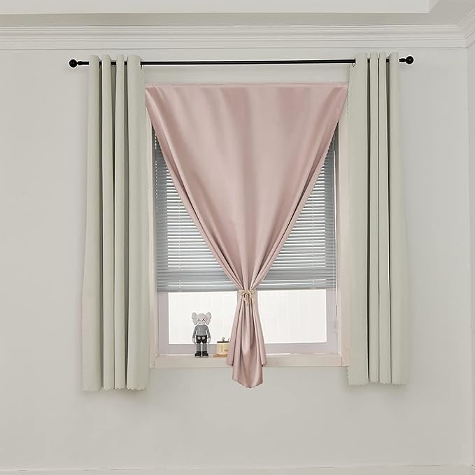 Autohesion Curtains for Windows, Bedroom Blackout Curtains for - Image 9