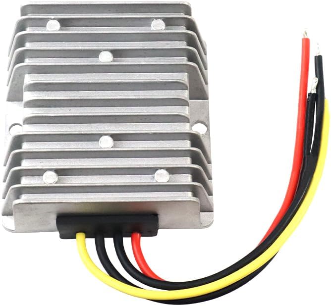 12V to 24V DC Step Up Converter, Boost Converter 3Amps 72W Voltage Regulator Waterproof Power Adapter, for LED Light Projects, Starlink Mini, RF Environment