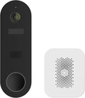 Luna Doorbell Camera Wireless, AI Human/Package Detection, Instant Alerts, Night Vision, 2-Way Audio, Battery/Wired Powered, Cloud Storage, 2.4GHz Wi-Fi Smart Video Doorbell with Chime
