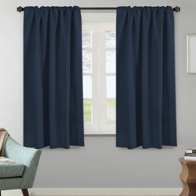 H.VERSAILTEX Blackout Curtains Thermal Insulated Window Treatment Panels Room - Image 2