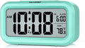Peakeep Night Light Digital Alarm Clock Battery Operated Indoor Temperature | by PEAKEEP