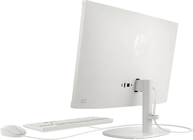 HP 21.5" FHD All-in-One Desktop Computer, 32GB RAM 1TB, Dual-Core Intel Celeron, Windows 11 Pro, Snow White (Renewed)