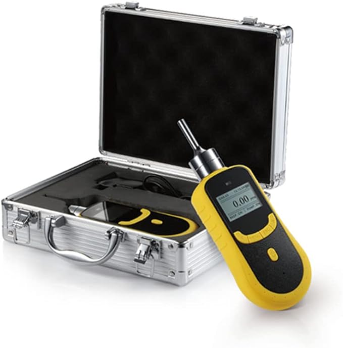 ATO Handheld Carbon Monoxide (CO) Gas Detector, 0 to 500/1000ppm CO Gas Tester Monitor Detector Gauge Gas Leak Alarm with Audible, Visual and Vibrating (0-500ppm)