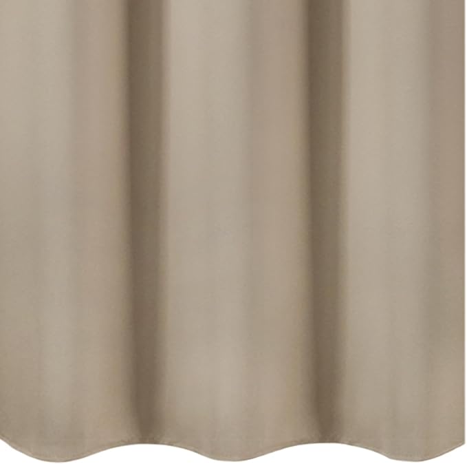 Khaki Blackout Curtains/38 x 54 Inch/Set of Two Panels Grommet Living Room - Image 8