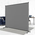 Large Single Panel Room Divider, Thickened Fabric Partition Wall by Unknown