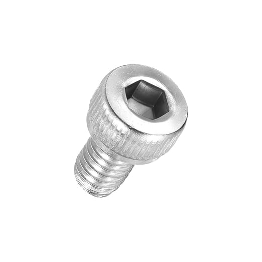 Kozelo 40pcs Socket Head Cap Screws - [M4-0.7 x 5mm] 304 Stainless Steel Allen Socket Drive for Electrical Motor 3D Printing Fan Engine Replacement Use, Silver