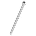 Kozelo 6pcs Socket Head Cap Screws - [M4-0.7 x 90mm] 304 Stainless Steel Allen Socket Drive for Electrical Motor 3D Printing Fan Engine Replacement Use, Silver