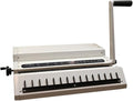 TruBind Manual Wire Binding Machine | 22 Sheet Punch Capacity | Bind up to 120 Sheets | 34 Fully Disengageable Dies | 3:1 Pitch | 2-Year Warranty