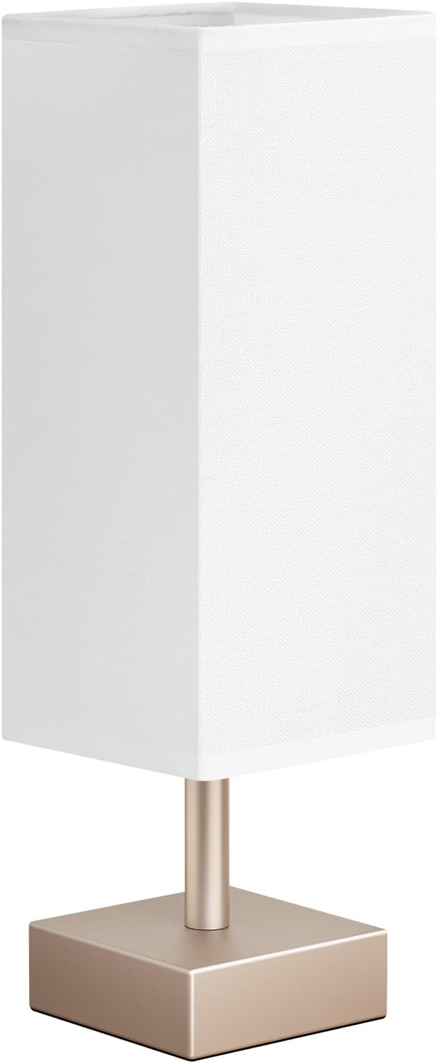 Antique White Small Bedside Lamp - Image 7