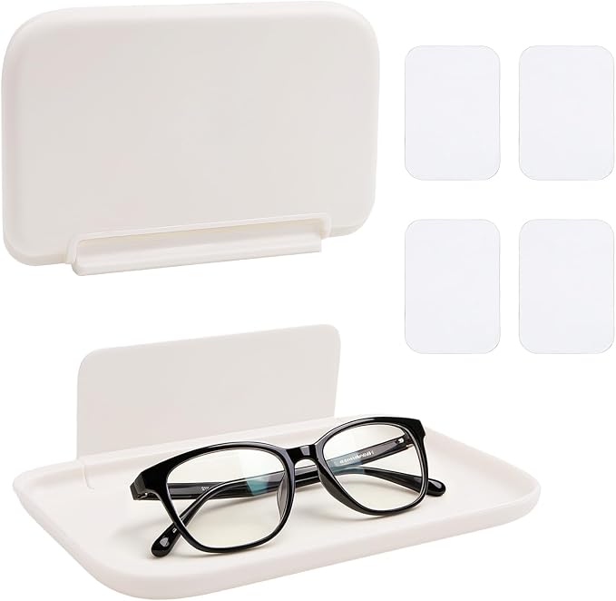 2Pcs Foldable Floating Shelf, No Drill Wall Shelves Adhesive Organizer Tray | by Unknown