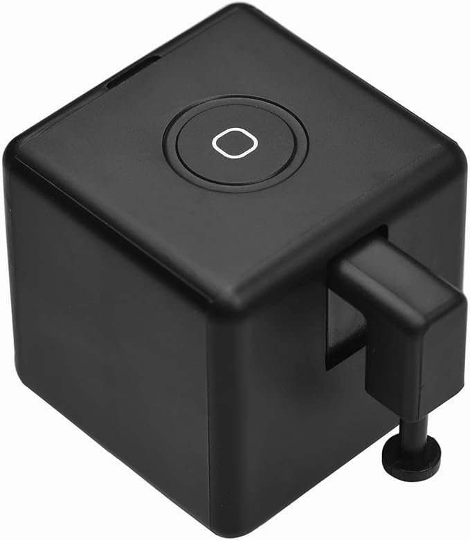 Irfora Mini BT Fingerbot Home Automation Controller with Touch Button APP Control Voice Control Schedule Timer Fingerbot Home Appliances Switch Pusher Smart Controller (BT Gateway Required)