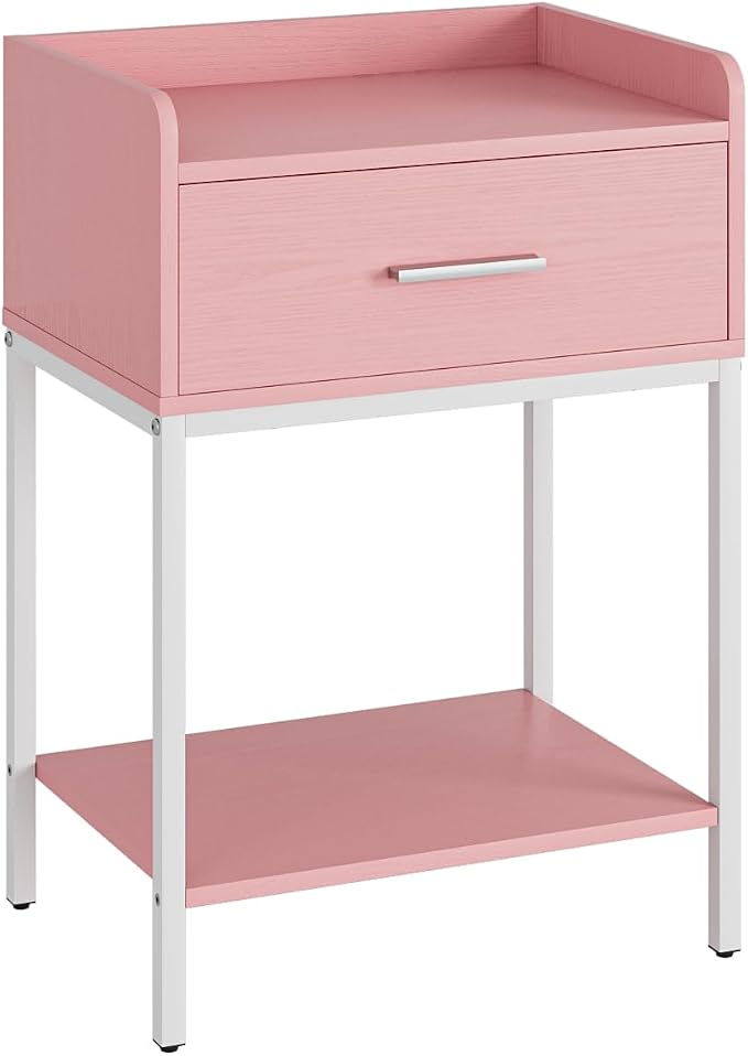 Nightstand, Modern Bedside Table Night Stand - Image 8