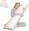 Body Pillow with Satin Pillowcase, Body Pillow by HUXMEYSON
