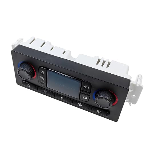 A/C Heater Climate Control Module Panel Switch | Fit for Chevy Silverado Suburban Tahoe Trailblazer Avalanche GMC Sierra Yukon Envoy Cadillac Escalade Buick Rainier Hummer H2 | OE 599-211XD 15832311