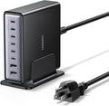 UGREEN Nexode 200W GaN USB C Charging Station, 8-Port Desktop Charger with PD 100W for MacBook Pro 16"/Air, Dell XPS, iPad Pro, iPhone 17/16/15, Galaxy S25/S24, Pixel 10/9