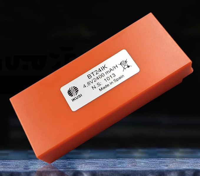 LINHUPAK (2-Pack) BT24IK Battery Replacement IKUS BT20K BT24IK BT27K Universal 4.8V 2400mAh Battery for Lifting Equipment Remote Control Rechargeable Battery