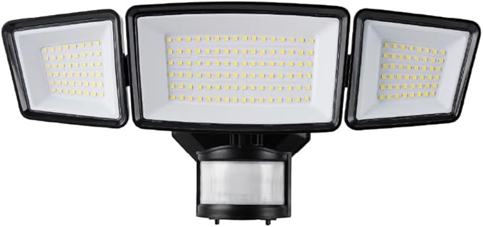 Sylvania 23W Security LED Light with Motion Sensor, Hardwired, 3500 LMS, Wet Rated, 5000K, Daylight - 1 Pack (66479)