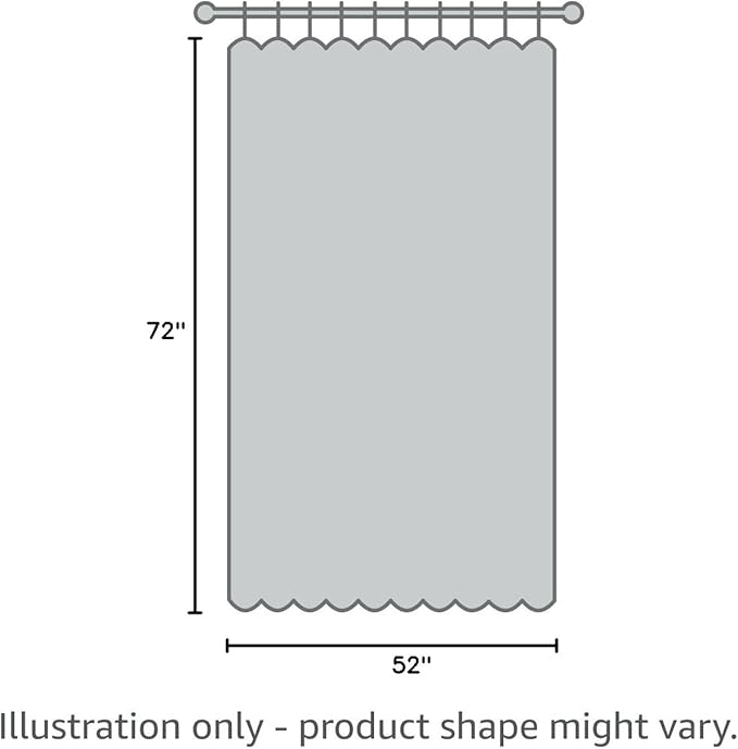 Grey Blackout Curtains/52 x 72 Inch/Set of 2 Panels Thermal Insulated Room - Image 10