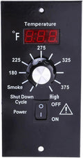 Digital Thermostat Controller, LED Display Temperature Control Panel Barbecue Grill Replacement Part, Replacement Thermostat Kit Parts Digital Pro Controller for All Traeger