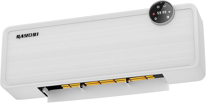 Wall Heater,SAYDSI 1500W Indoor Electric Space Heater for bedroom home room space Up to 1000 sq. ft