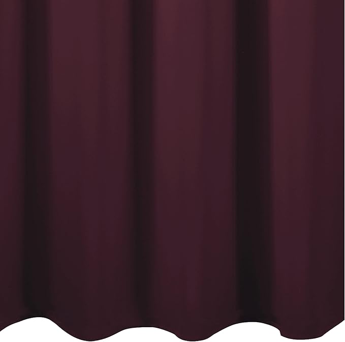 Burgundy Red Thermal Blackout Curtains/42 x 84 Inch/Set of 2 Panels Room - Image 9