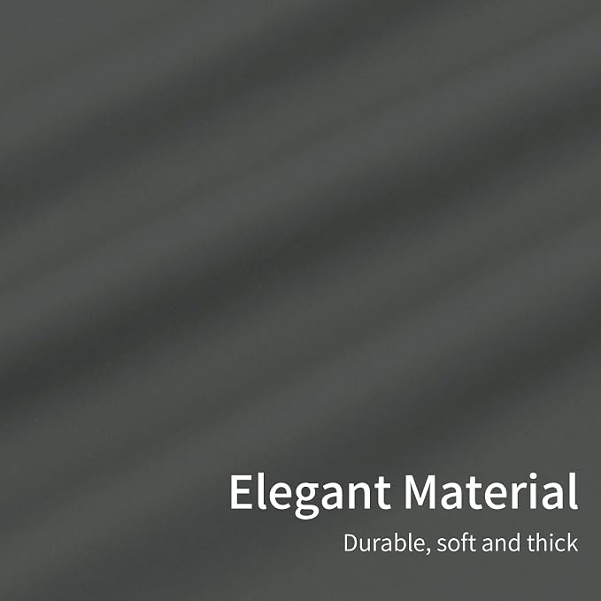 Easy-Going Thermal Grommet Blackout Curtains, 2 Panels 46x63 in, Noise Reduction - Image 6