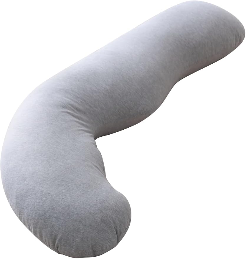 Momcozy J Shaped Pregnancy Pillow, Maternity Body Pillow - Image 8