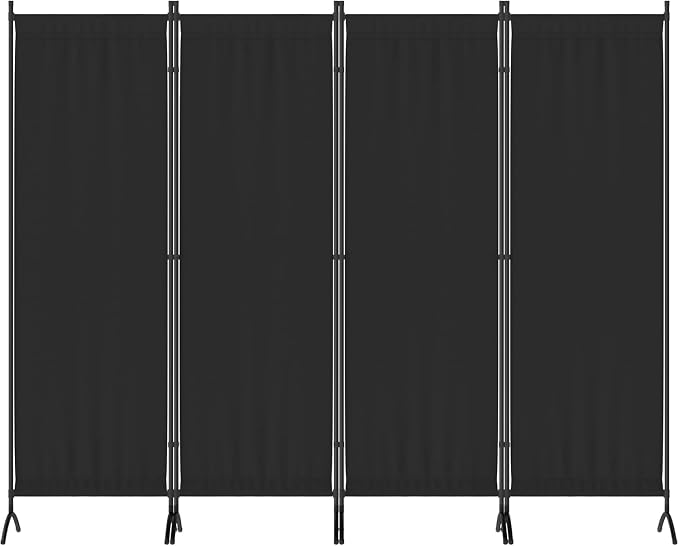 Morngardo Upgraded Room Divider Folding Privacy Screens 4 Panel Partitions 88" - Image 6