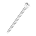 Kozelo 100pcs Socket Head Cap Screws - [M3-0.5 x 50mm] 304 Stainless Steel Allen Socket Drive for Electrical Motor 3D Printing Fan Engine Replacement Use, Silver