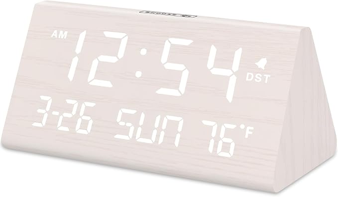 DreamSky Digital Alarm Clock for Bedrooms by DreamSky