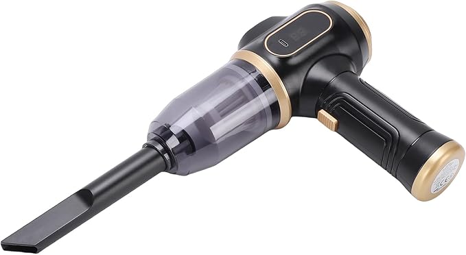 ZDAGELD Powerful Suction, Compact and Portable, Long Lasting Battery Portable Vacuum Cleaner, Ergonomic Handle Design, Multiple Attachments for Car, Sofa, Mattress