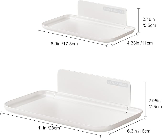 2-Pack Foldable Floating Shelves - Image 3