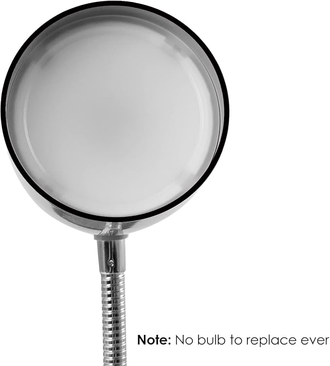 E ENERGETIC LIGHTING LED Desk Lamp, 3.5W 240LM 4000K Cool White Study Lamps - Image 3