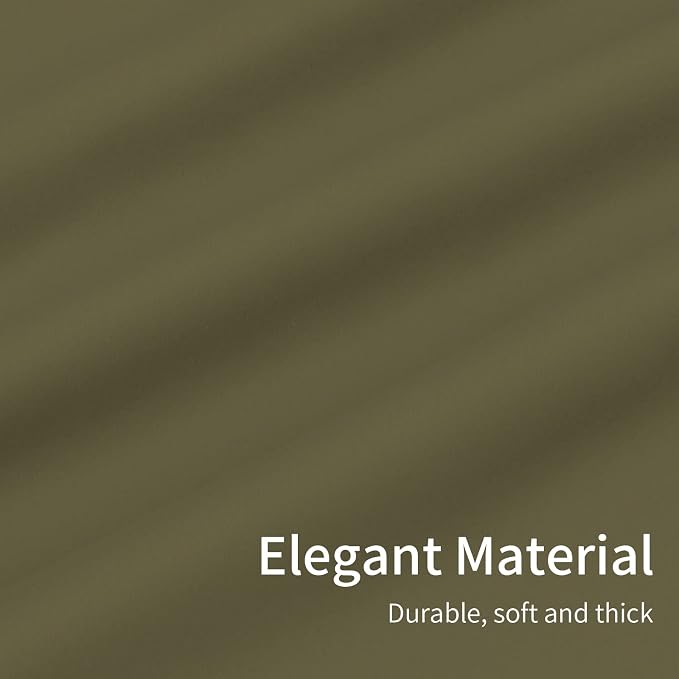 Easy-Going Blackout Curtains for Bedroom, Solid Thermal Insulated Grommet and - Image 6