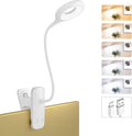Rechargeable Clamp Light, LED Bed Reading Lamp by Home