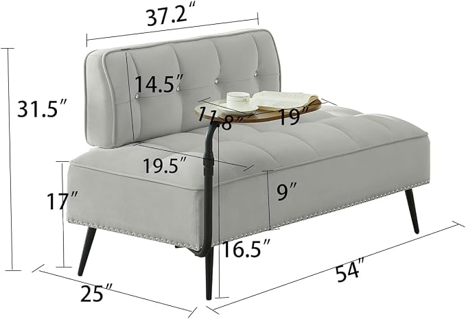 Modern Upholstered End of Bed Bench - Image 2