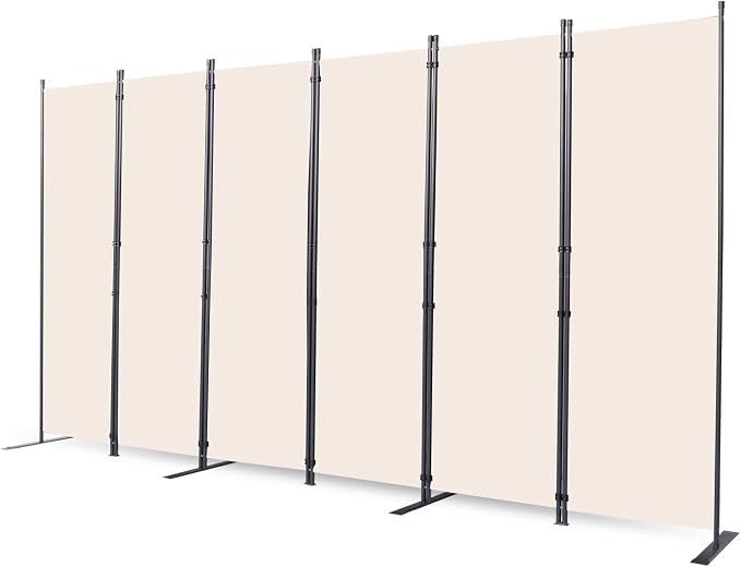 Room Divider, 6 Panel Folding Privacy Screens by CHOSENM