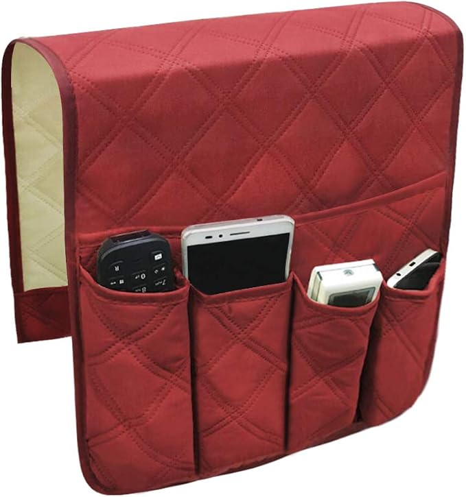 Couch Sofa Armrest Organiser Arm Chair Caddy Bedside Storage Pocket by Unknown