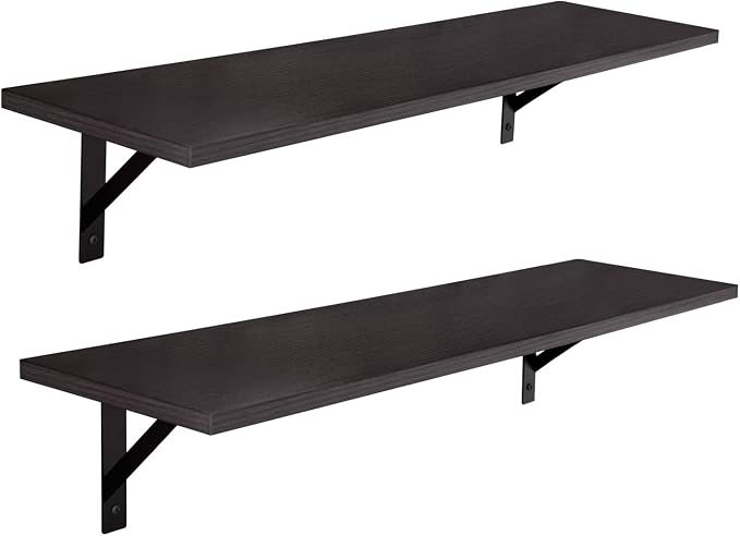 Long Wall Shelves, 31.5" Wall Mounted Shelves - Image 9