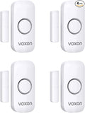 Door Window Alarm for Kids Safety, VOXON Door Alarm for Home Security Personal Security Window Alarms Sensor Burglar Door Alarm for Home, Cars, Sheds, Caravans DIY Kit Pack of 4