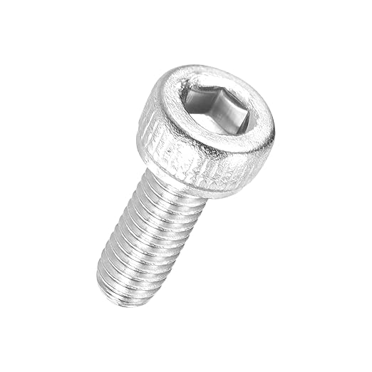 Kozelo 100pcs Socket Head Cap Screws - [M2.5-0.45 x 8mm] 304 Stainless Steel Allen Socket Drive for Electrical Motor 3D Printing Fan Engine Replacement Use, Silver
