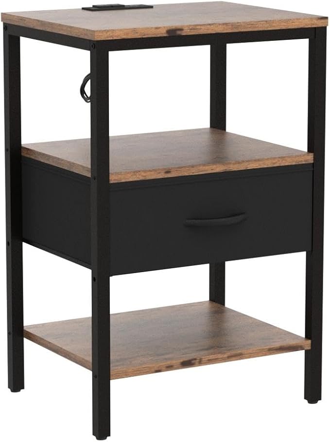 SUPERJARE Nightstand Set of 2 - Image 6