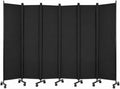 Room Divider, 4-Panel Folding Privacy Screen by Unknown