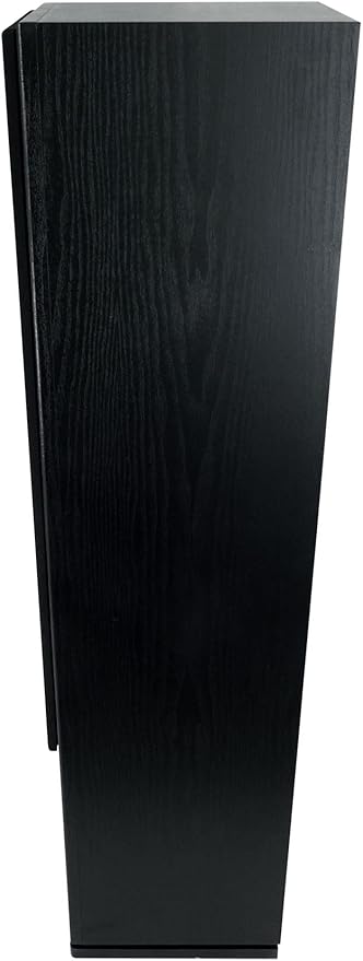 Rockville RockTower 68B Passive Tower Speaker, 8 Ohm, Black, High-Fidelity Sound, Detachable Grille, 3-Way, 6.5", 500W, MDF, Perfect for Home Audio