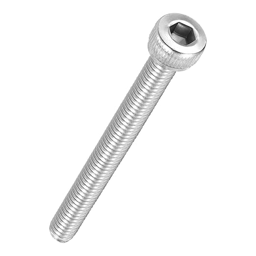 Kozelo 20pcs Socket Head Cap Screws - [M4-0.7 x 40mm] 304 Stainless Steel Allen Socket Drive for Electrical Motor 3D Printing Fan Engine Replacement Use, Silver