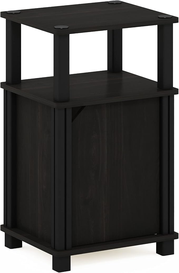 Furinno JUST Night Stand, 3-Tier Nightstand - Image 5
