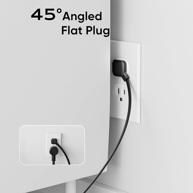 Desk Clamp Power Strip, 4 AC Outlets 4 USB Ports, Fit 1.7'' Tabletop Edge | PD - Image 6