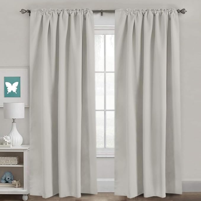H.VERSAILTEX Back Tab Curtains 102 Inch Long - Image 2