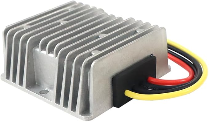 DC 12V Step Up to 24V Boost Converter 5A DC Voltage Regulator Power Converter Waterproof Module Transformer for Golf Cart Club Car Led Lights...
