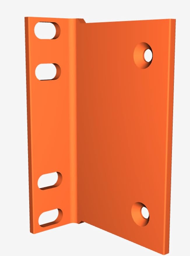 2Pack Side Rack Bracket for APC 2U UPS | Stabilizer Mounting Kit for APC Smart-UPS, Back-UPS Pro | Prevents Sliding on Server Rack Rails | Fits 2U UPS Models (Black)